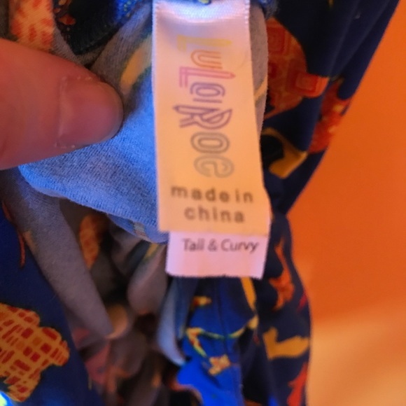 TC LuLaRoe leggings - birds - Picture 3 of 3